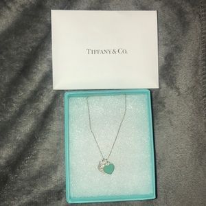 Tiffany &Co. Double Pendant Necklace, 16 in.